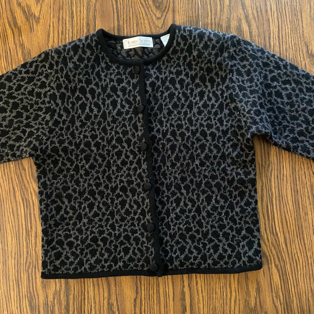 Wool Blend Karen Scott Sweater